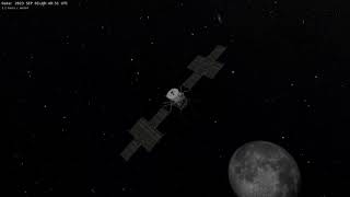 JUICE Mission's Moon-Earth Flyby 2023