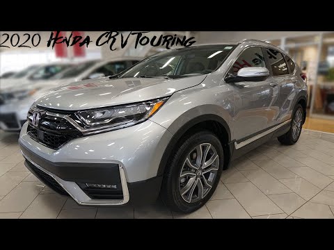 2020 Honda CR V Touring Exterior and Interior Walk Around
