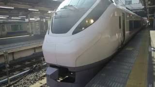 常磐線　E657系　特急ときわ59号　上野駅発車