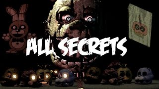 Five Nights at Freddy's 3 | All Secrets | Gamefiles Decompiled