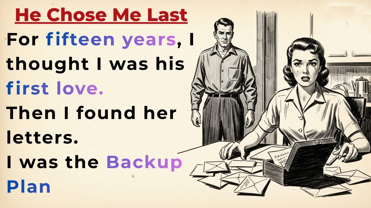 Learn English through Stories Level 3 🔥 He Chose Me Last | English Listening Practice