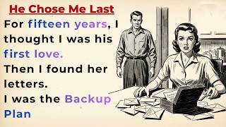 Learn English through Stories Level 3 🔥 He Chose Me Last | English Listening Practice