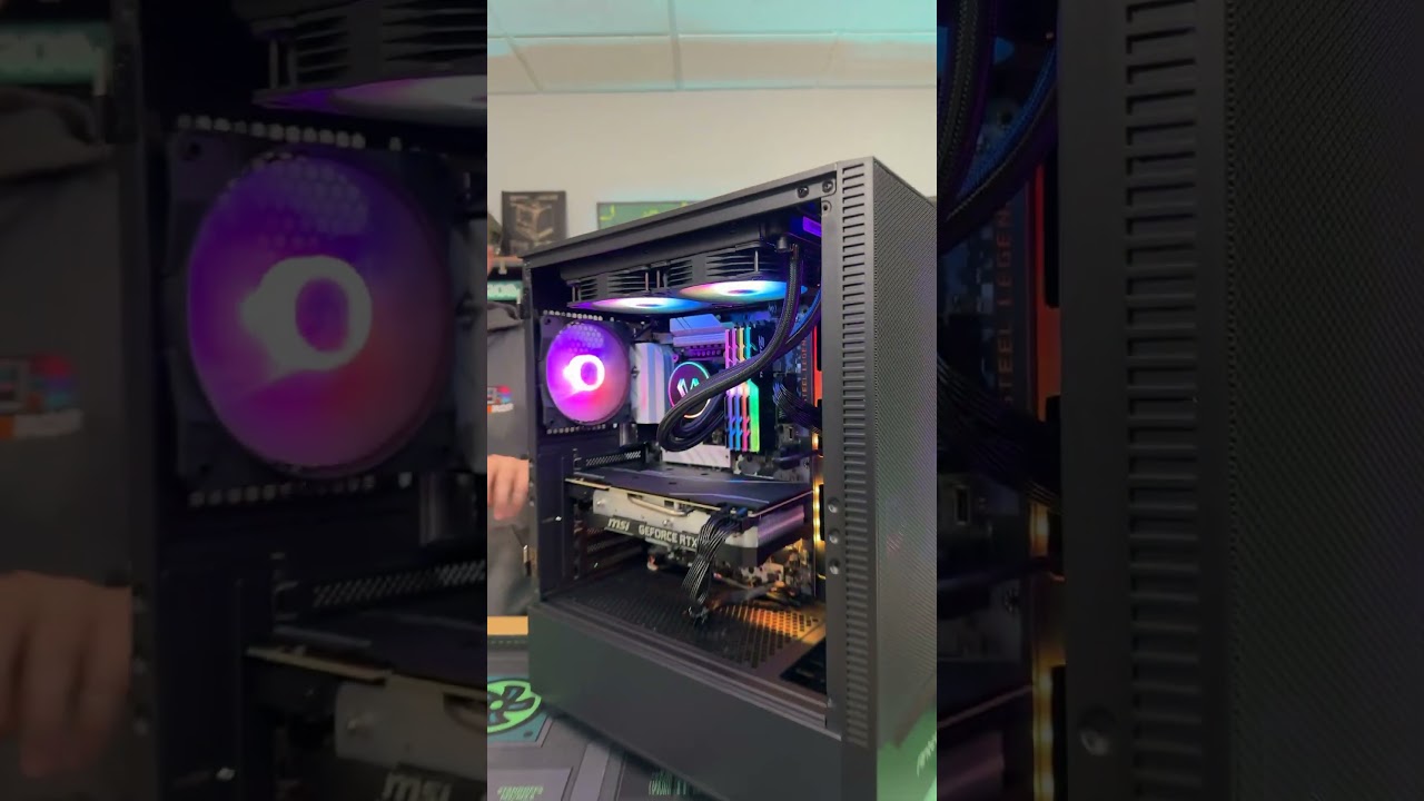 RTX 2080 Super + Intel i7-10700F Gaming PC Build ? #shorts - YouTube