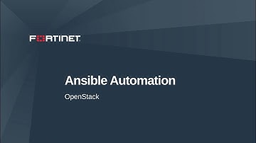 Zero Touch Provisioning: Deploying and Configuring a FortiGate in OpenStack with Ansible