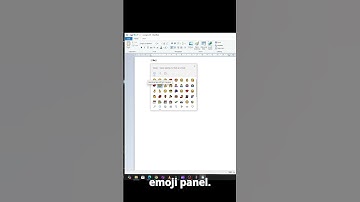 Windows Tips | Quickly Access Emojis and Symbols