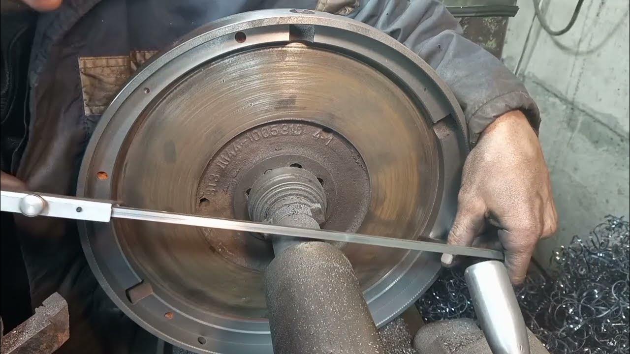 проточка маховика газель