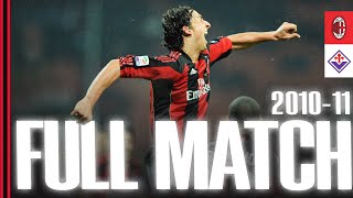 Ibrahimović's bicycle kick goal | AC Milan 1-0 Fiorentina | Full Match 2010-11