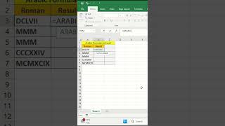 Arabic Formulas | Ms excel Shortcuts |#youtubeshorts #microsoftexcel