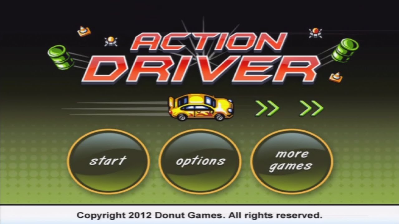 Action Driver HD [iOS] Gameplay - YouTube