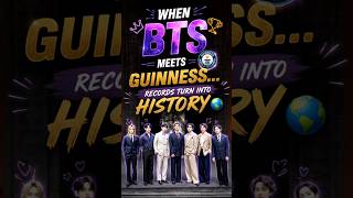 When BTS meets Guinness… records turn into history 🌍 #bts #arirang #fypシ