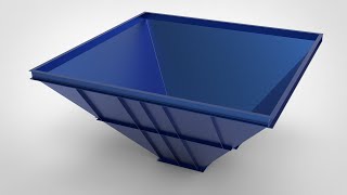 「DESIGN 294」 Hopper | Solidworks tutorials