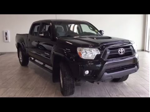 Used 2013 Toyota Tacoma 4x4 Double Cab V6 Trd Sport Package Toyota Northwest Edmonton