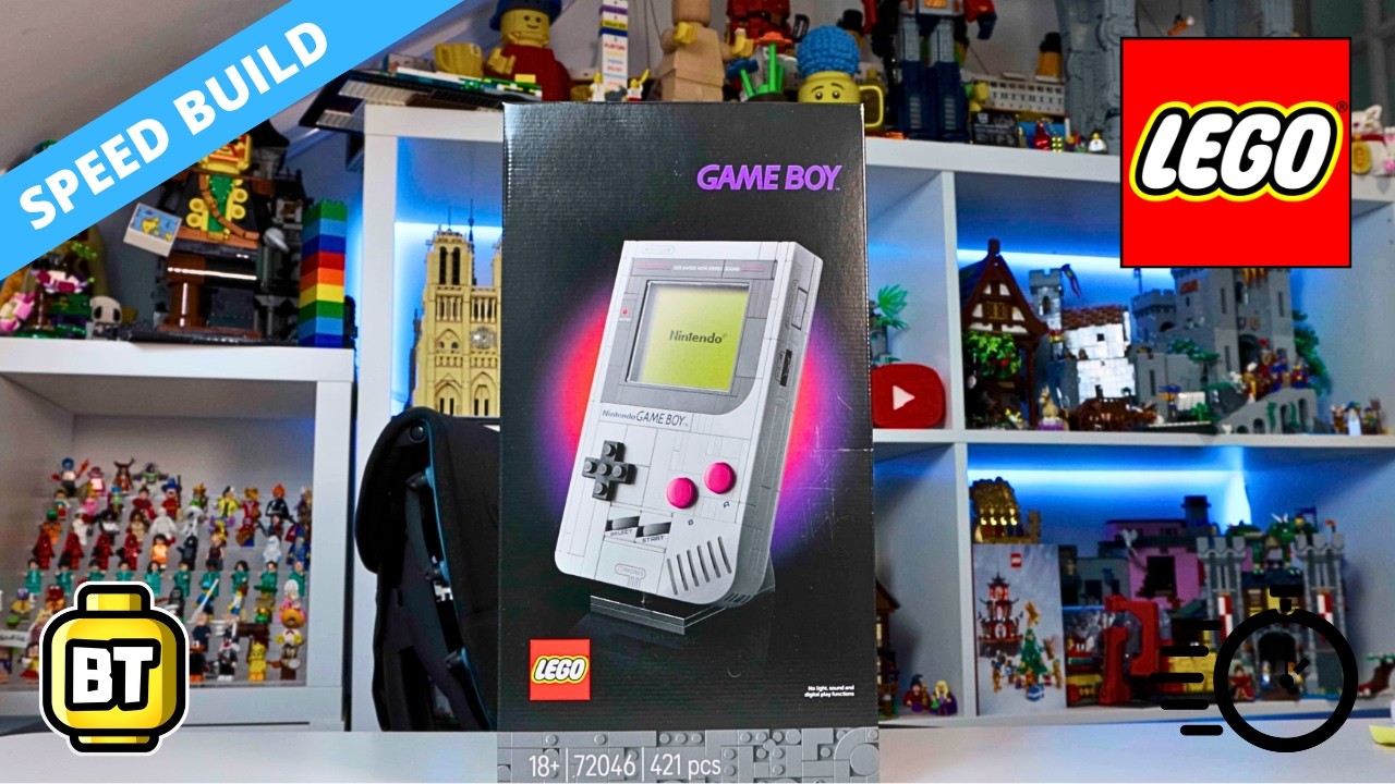 LEGO Nintendo Gameboy speed build