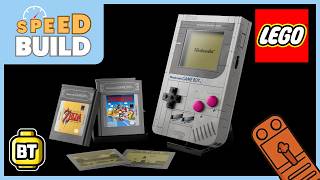 This LEGO set actually looks like a Gameboy! (Speed build + review)