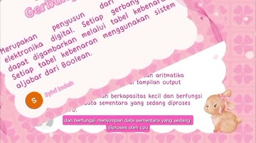 Kelas 9 Informatika Bab 4 (Sistem Komputer)