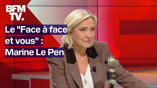 Mineurs délinquants, Russie, Sciences Po… l&#39;intégralité de l&#39;interview de Marine Le Pen