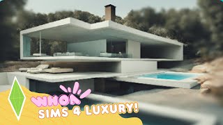 Luxury Family Home in Sims 4 | Base Game Build [No CC] 🌟