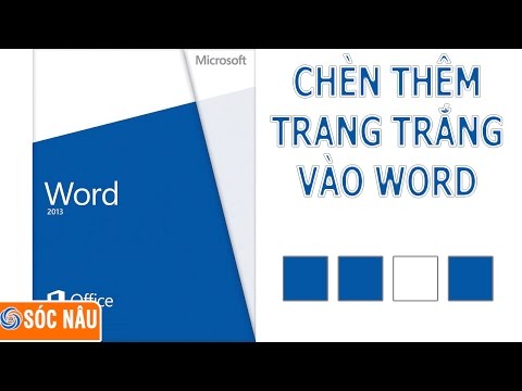 Video: Cách Chèn Một Trang Vào Một Trang