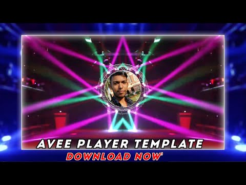 dj RDX template √√ avee player template sharpy light || template sharpy light || #dj template 2024