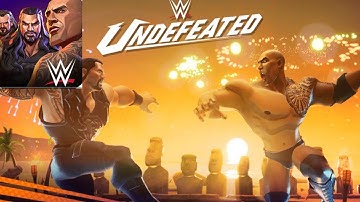 WWE Undefeated Super Star Gameplay Walkthrough.Tutorial Part 1 IOS.Android Mobile Games.