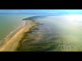 Delta Dunării filmată din dronă
