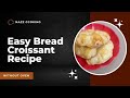 Croissant recipe without oven by nazz cooking         no oven baking 