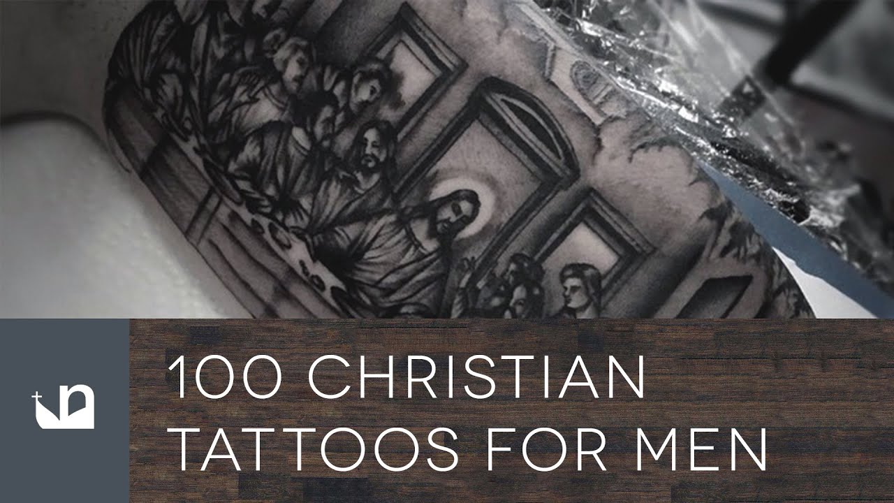 100 Christian Tattoos For Men - YouTube