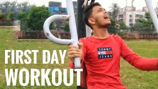 The lazy Vlog | FIRST DAY WORKOUT | LOCKDOWN BODY Transformation | Shahnawaz 2.0