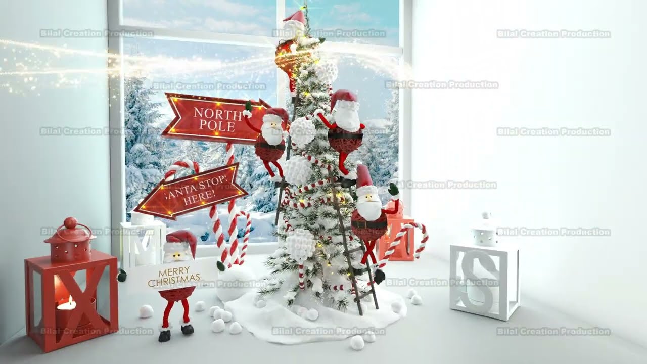 MERRY CHRISTMAS ANIMATION | BILAL CREATION PRODUCTION