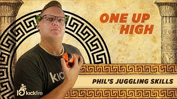 How to Juggle Three Balls | One Up High | Phil’s Juggling Skills | KickFire Hydras
