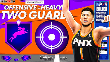 Creating the Ultimate Offense-Heavy Two Guard Build in NBA 2K24!