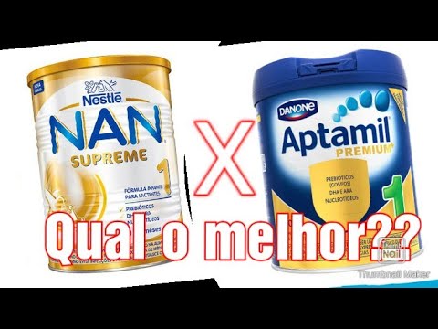 NAN X APTAMIL - qual o melhor para o bebê - YouTube