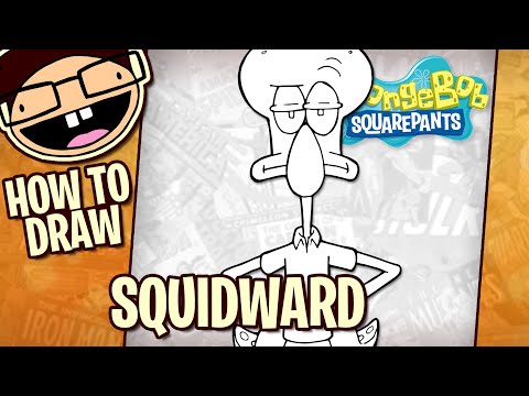 How to Draw SQUIDWARD (Spongebob Squarepants) | Narrated Step-by-Step Tutorial