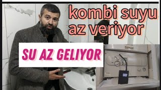 kombiden sıcak su az geliyor kesin çözüm