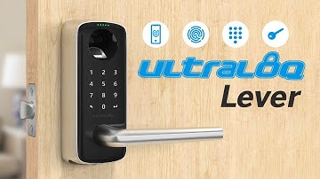 ULTRALOQ Lever: Ultimate 4 in 1 Smart Door Handle