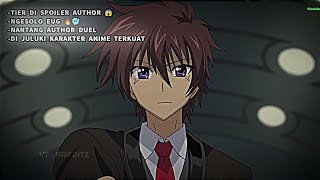 JEDAG JEDUG ANIME | TIER AKUTO DI SPOILER AUTHOR 😱 | NGESOLO EUG YG TAK TERHITUNG JUMLAHNYA 🔥🥶