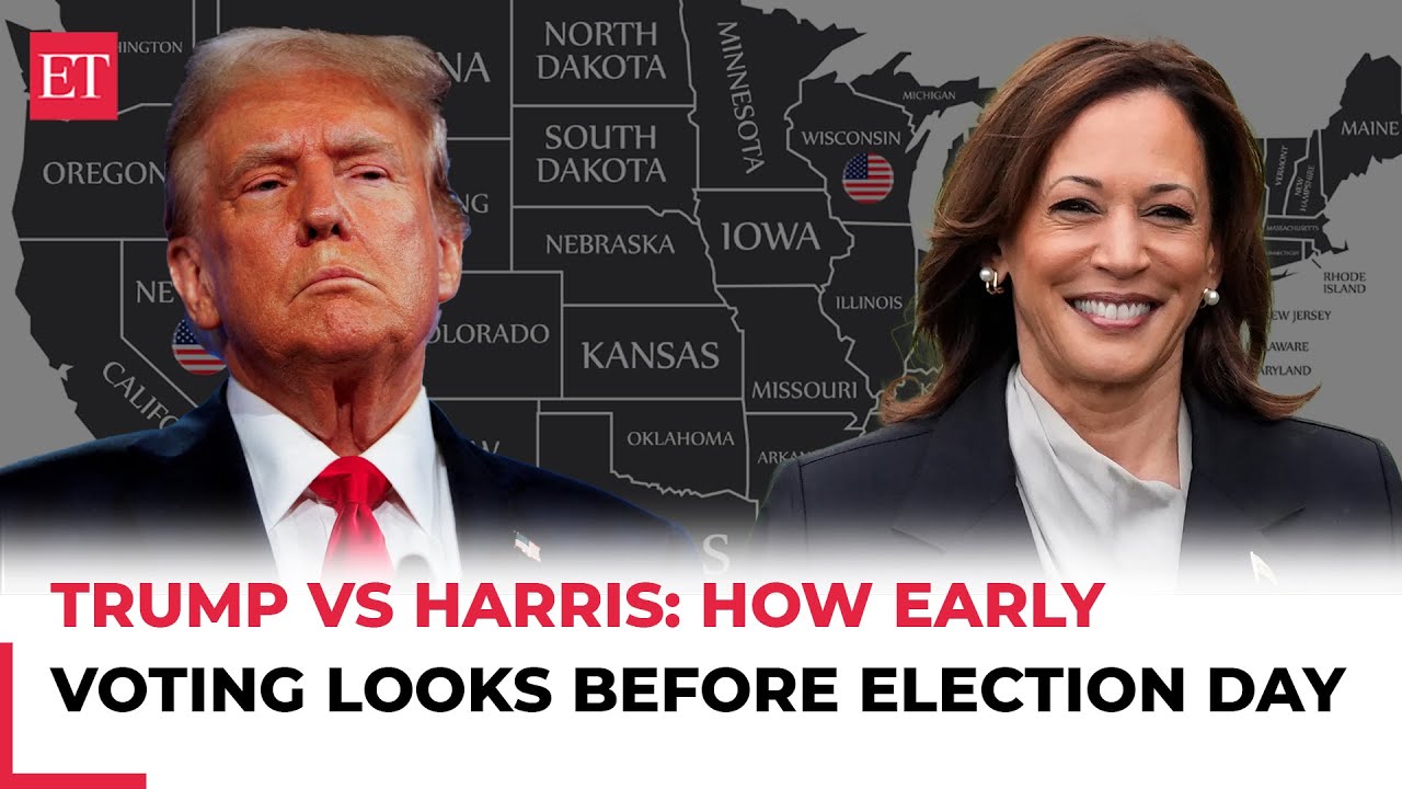 Early voting data: Trump vs Harris, who is ahead in swing states ...