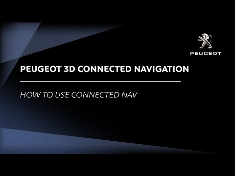 How to use Connected Nav  | PEUGEOT 3D Connected Navigation