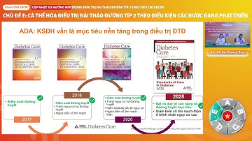 Hội thảo khoa học: Cá thể hóa điều trị Đái tháo đường típ 2 theo điều kiện các nước đang phát triển
