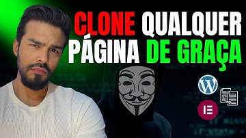COMO CLONAR QUALQUER PÁGINA EM 5 MINUTOS! SEM PLUGIN, SEM SITE E TOTALMENTE GRÁTIS