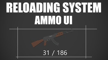 Reloading System Part 3 - FPS Game With Unity & Blender