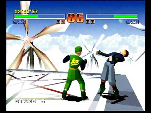 Tobal No. 1 (PlayStation) Tournament Mode as Gren