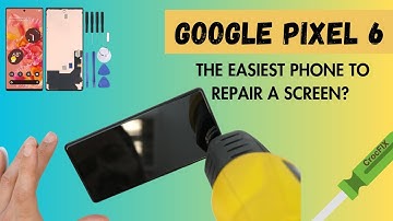 Google PIXEL 6 - Repair & Replace the cracked DISPLAY / SCREEN / GLASS