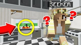 HIDING FROM A GIRL! | GIANT Hide & Seek! - Minecraft Mods