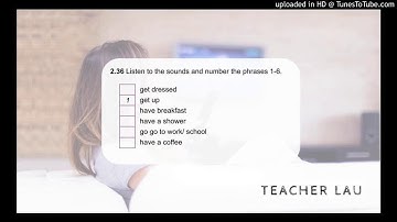 4B 2.36 Vocabulary: everyday activities