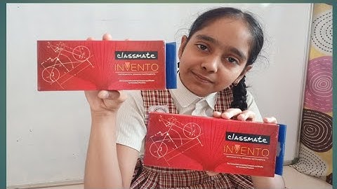 Classmate Invento Geometry Box | Best mathematical drawing instruments Set | Unboxing By Neh And Dev
