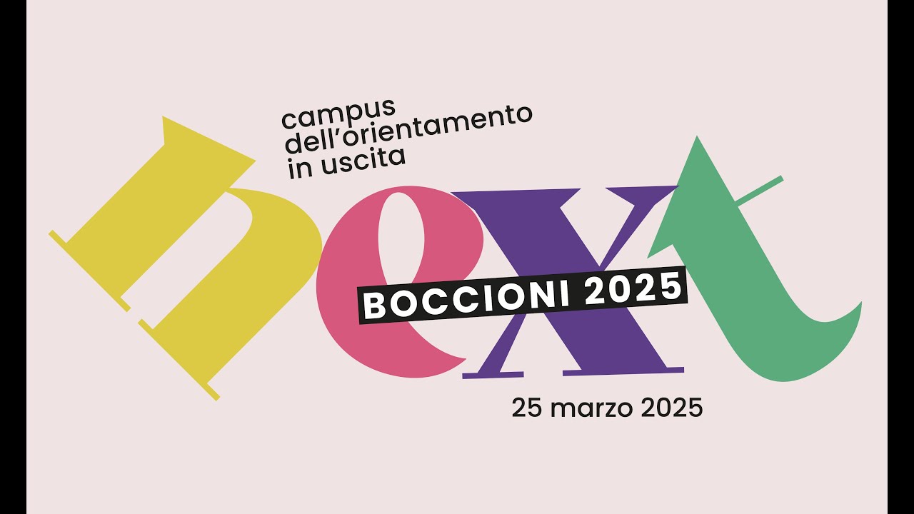 Campus dell’Orientamento in Uscita – NEXT Boccioni 2025 | Seconda Edizione, 25 Marzo 2025