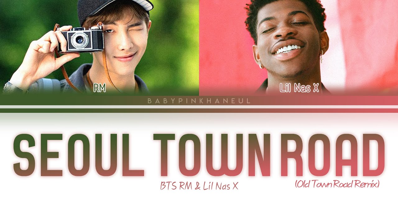 BTS RM (알엠), Lil Nas X Seoul Town Road (Old Town Road Remix) Color