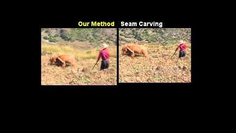 seamcarving vs bidirectional similarity