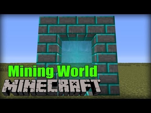 Mining World Dimension - Minecraft Mod